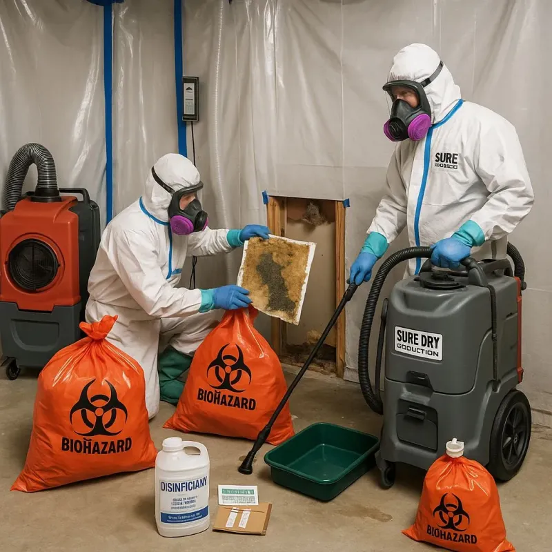 Contaminated Water Handling Protocols process in Bradley Gardens, NJ